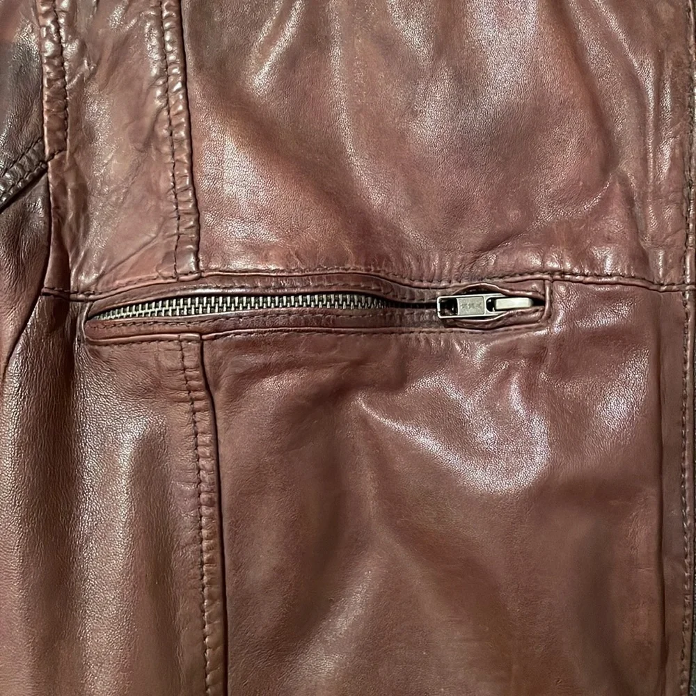 Cole Haan Mens Leather-Lambskin Jacket. Never Worn NWOT. Size XL.  Super Soft.